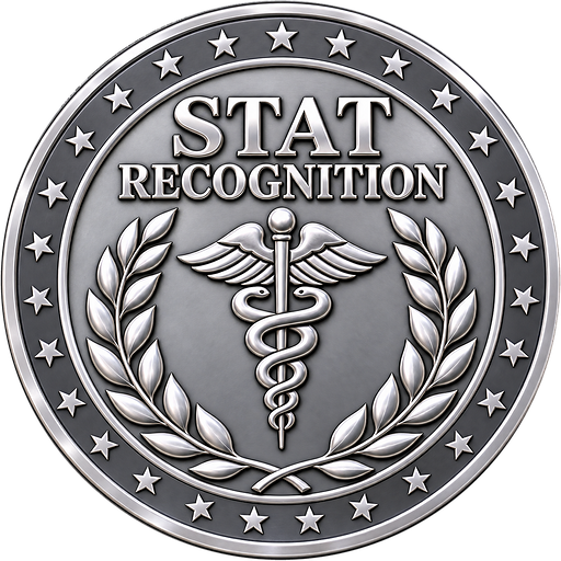 STAT Recognition medallion